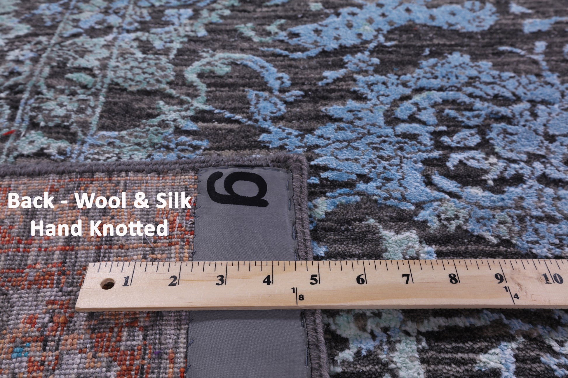 Persian Hand Knotted Wool & Silk Rug - 7' 10" X 10' 0" - Golden Nile