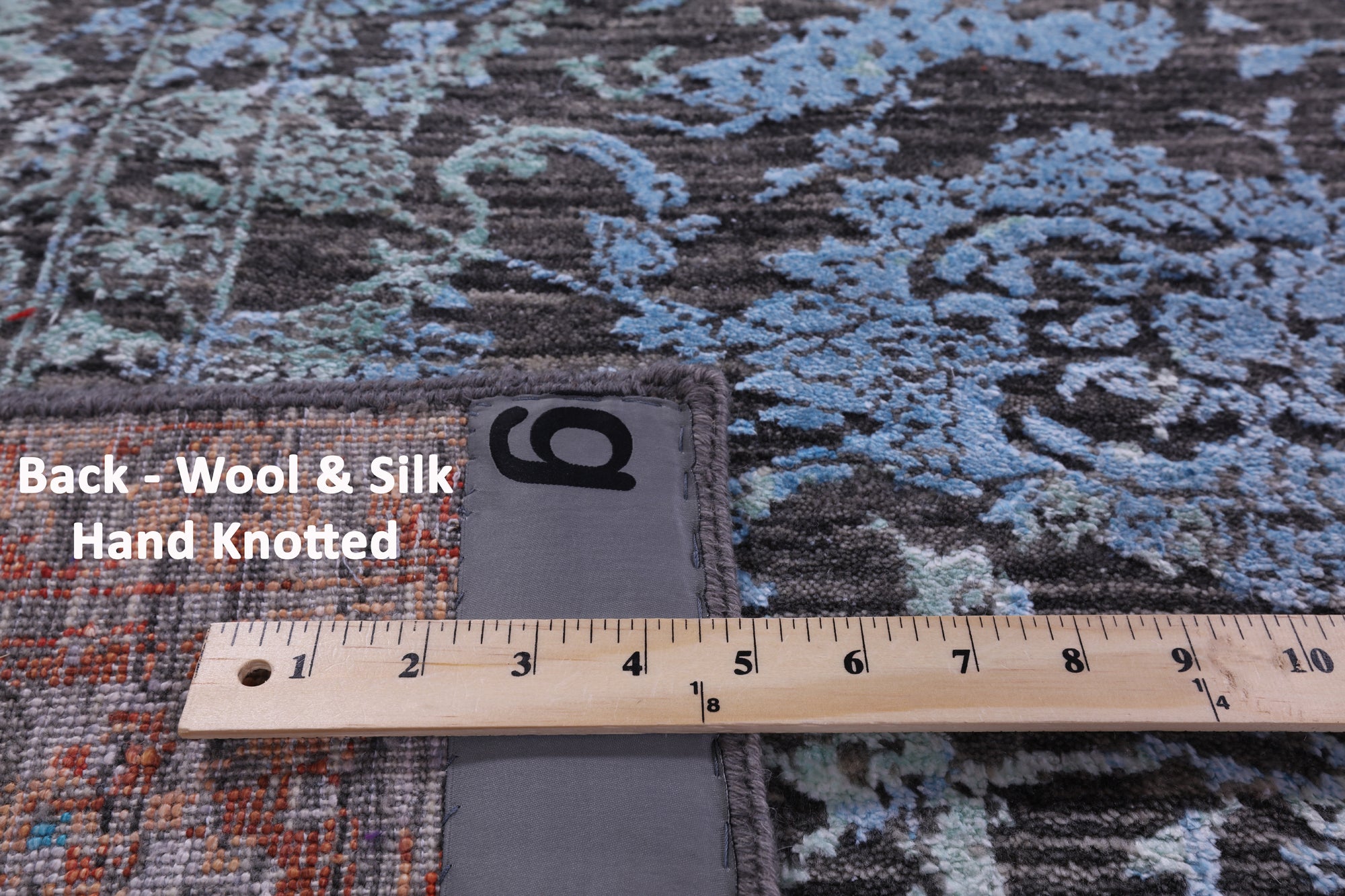 Persian Hand Knotted Wool & Silk Rug - 7' 10" X 10' 0" - Golden Nile