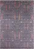 Grey Persian Ziegler Hand Knotted Wool & Silk Rug - 9' 11" X 14' 2" - Golden Nile