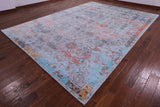 Persian Hand Knotted Wool & Silk Rug - 9' 11" X 13' 9" - Golden Nile