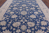 Blue Peshawar Hand Knotted Wool Area Rug - 10' 3" X 13' 9" - Golden Nile