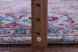 Grey Persian Fine Serapi Handmade Wool & Silk Rug - 9' 1" X 11' 11" - Golden Nile