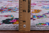 Grey Persian Hand Knotted Wool & Silk Rug - 8' 1" X 10' 2" - Golden Nile