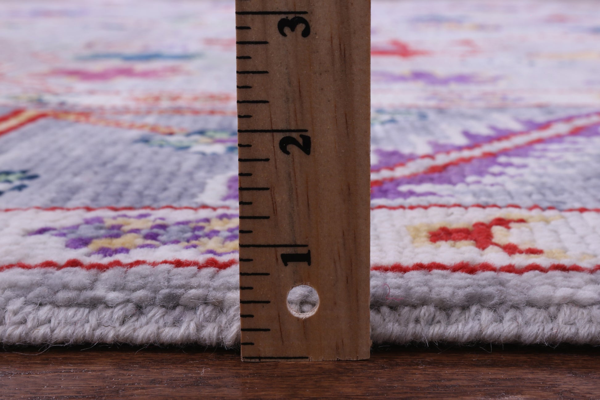Grey Square Turkish Oushak Handmade Wool Rug - 8' 1" X 8' 4" - Golden Nile