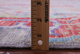 Grey Square William Morris Handmade Wool Rug - 9' 11" X 10' 1" - Golden Nile