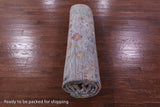 Grey Turkish Oushak Hand Knotted Wool Rug - 8' 4" X 9' 11" - Golden Nile