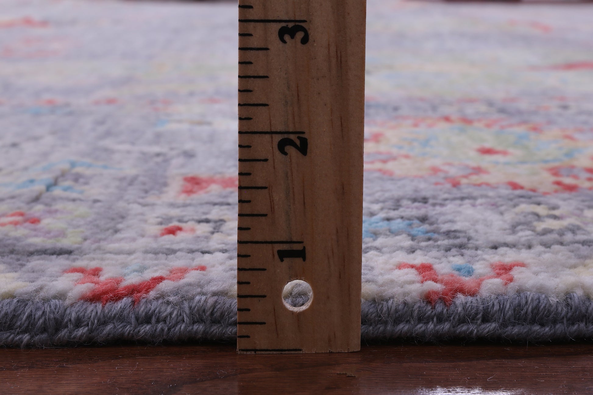 Grey Turkish Oushak Hand Knotted Wool Rug - 9' 0" X 12' 0" - Golden Nile