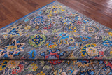 Grey Turkish Oushak Hand Knotted Wool Rug - 8' 4" X 10' 0" - Golden Nile