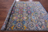 Grey Turkish Oushak Hand Knotted Wool Rug - 8' 4" X 10' 0" - Golden Nile