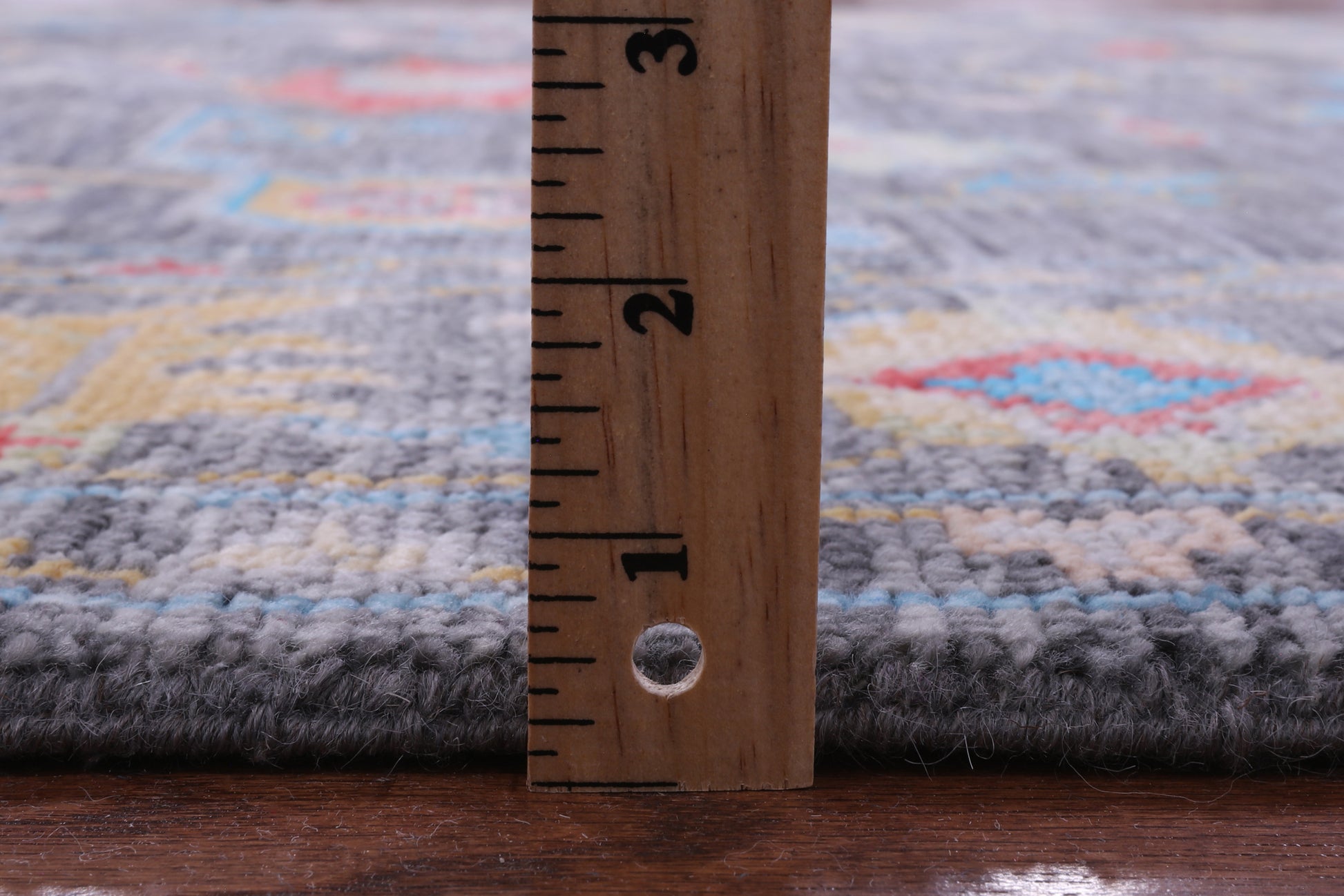 Grey Turkish Oushak Handmade Wool Rug - 6' 1" X 9' 1" - Golden Nile