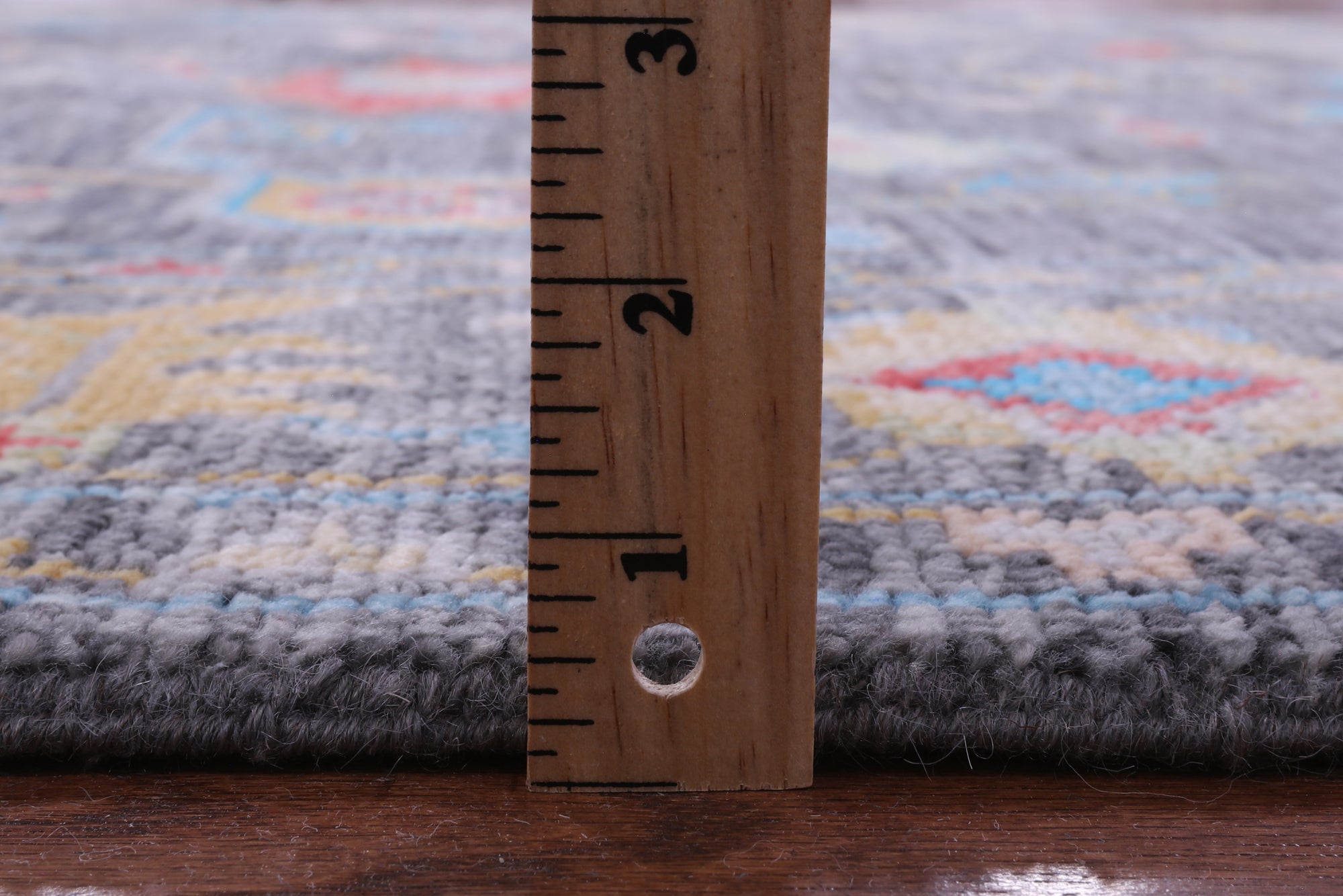 Grey Turkish Oushak Handmade Wool Rug - 6' 1" X 9' 1" - Golden Nile