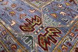 Turkmen Ersari Hand Knotted Wool Rug - 10' 1" X 13' 9" - Golden Nile