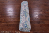 Ivory William Morris Hand Knotted Wool Rug - 9' 3" X 12' 4" - Golden Nile