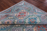 Grey Turkmen Ersari Hand Knotted Wool Rug - 8' 3" X 9' 11" - Golden Nile