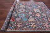 Grey Turkish Oushak Hand Knotted Wool Rug - 8' 11" X 11' 11" - Golden Nile