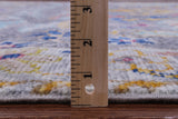 Blue Turkish Oushak Hand Knotted Wool Rug - 10' 0" X 13' 9" - Golden Nile