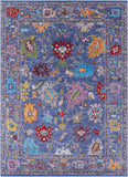 Blue Turkish Oushak Hand Knotted Wool Rug - 10' 1" X 13' 11" - Golden Nile
