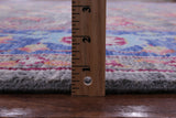 Grey Turkish Oushak Handmade Wool Rug - 8' 1" X 9' 10" - Golden Nile