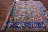 Grey Turkish Oushak Handmade Wool Rug - 8' 1" X 9' 10" - Golden Nile