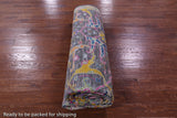 Grey Turkish Oushak Hand Knotted Wool Rug - 9' 2" X 12' 1" - Golden Nile