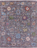 Grey Turkish Oushak Handmade Wool Rug - 9' 4" X 12' 0" - Golden Nile