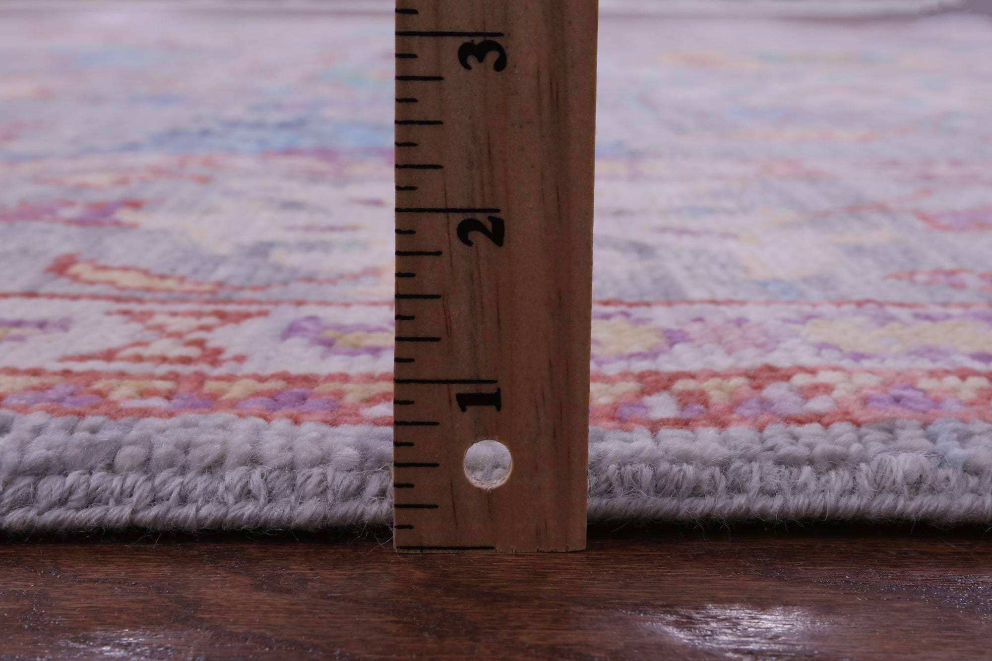 Grey Turkish Oushak Hand Knotted Wool Rug - 7' 11" X 9' 10" - Golden Nile
