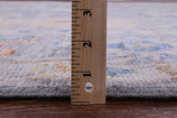 Grey Turkish Oushak Hand Knotted Wool Rug - 9' 3" X 12' 3" - Golden Nile