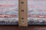 Grey Turkish Oushak Hand Knotted Wool Rug - 9' 0" X 12' 2" - Golden Nile