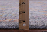 Grey Turkish Oushak Hand Knotted Wool Rug - 8' 10" X 12' 1" - Golden Nile