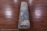 Grey Turkish Oushak Hand Knotted Wool Rug - 8' 3" X 10' 0" - Golden Nile