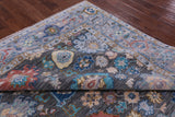 Grey Turkish Oushak Hand Knotted Wool Rug - 8' 3" X 10' 0" - Golden Nile