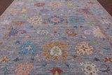 Grey Turkish Oushak Handmade Wool Rug - 9' 10" X 14' 2" - Golden Nile