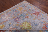 Grey Turkish Oushak Handmade Wool Rug - 9' 10" X 14' 2" - Golden Nile