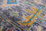 Grey Turkish Oushak Hand Knotted Wool Rug - 8' 11" X 11' 11" - Golden Nile