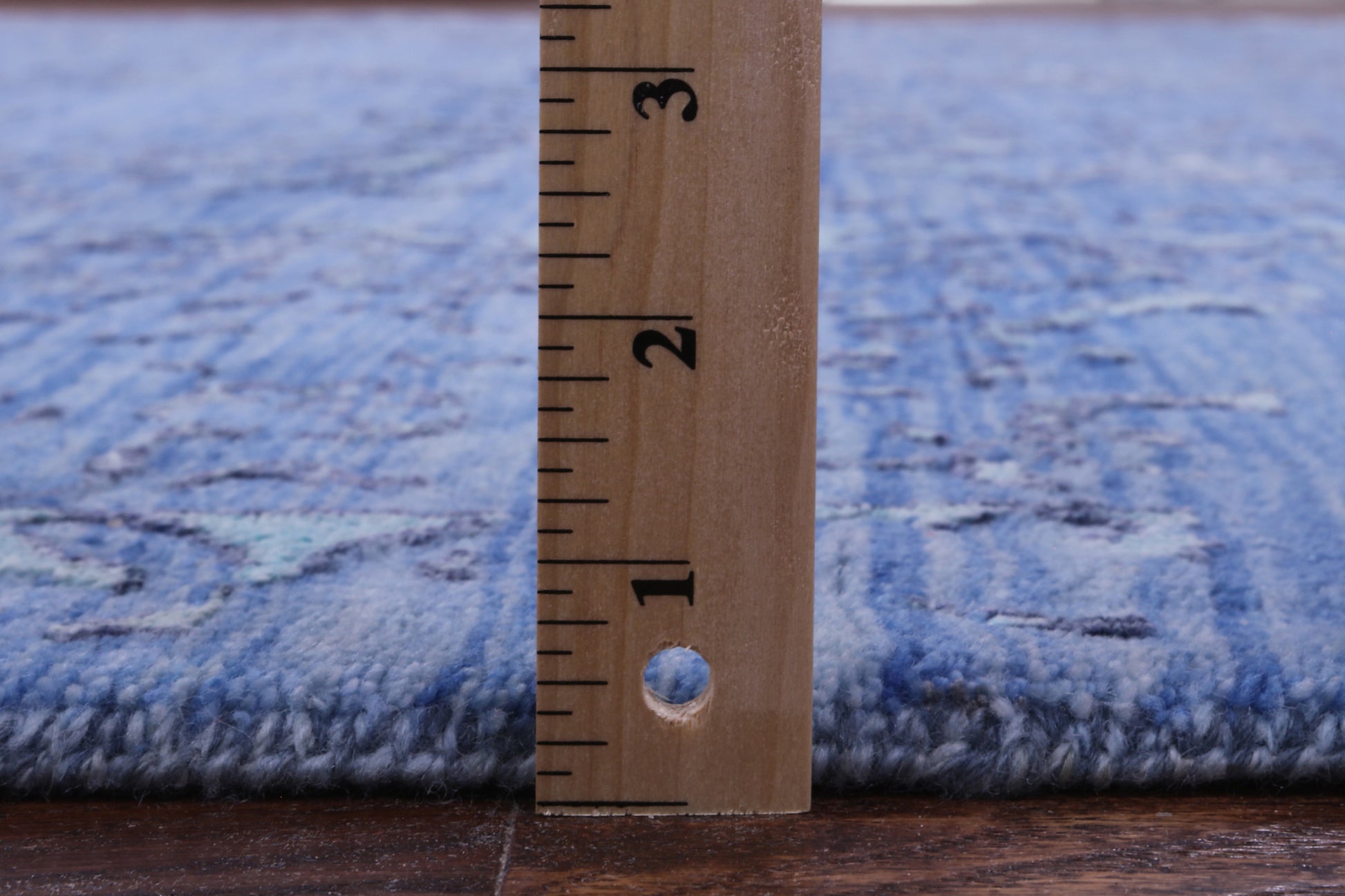 Blue Persian Hand Knotted Wool & Silk Rug - 9' 1" X 11' 10" - Golden Nile