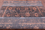 Grey Persian Hand Knotted Wool & Silk Rug - 8' 0" X 10' 2" - Golden Nile