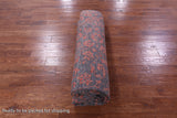 Grey Persian Hand Knotted Wool & Silk Rug - 8' 2" X 10' 2" - Golden Nile