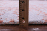 Grey Persian Hand Knotted Wool & Silk Rug - 8' 0" X 9' 11" - Golden Nile
