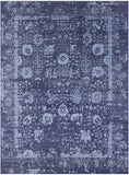 Grey Persian Hand Knotted Wool & Silk Rug - 8' 11" X 12' 3" - Golden Nile