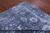 Grey Persian Hand Knotted Wool & Silk Rug - 8' 11" X 12' 3" - Golden Nile