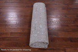 Grey Persian Hand Knotted Wool & Silk Rug - 8' 10" X 12' 0" - Golden Nile