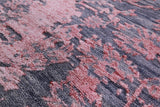 Grey Contemporary Hand Knotted Wool & Silk Runner Rug - 2' 7" X 14' 9" - Golden Nile