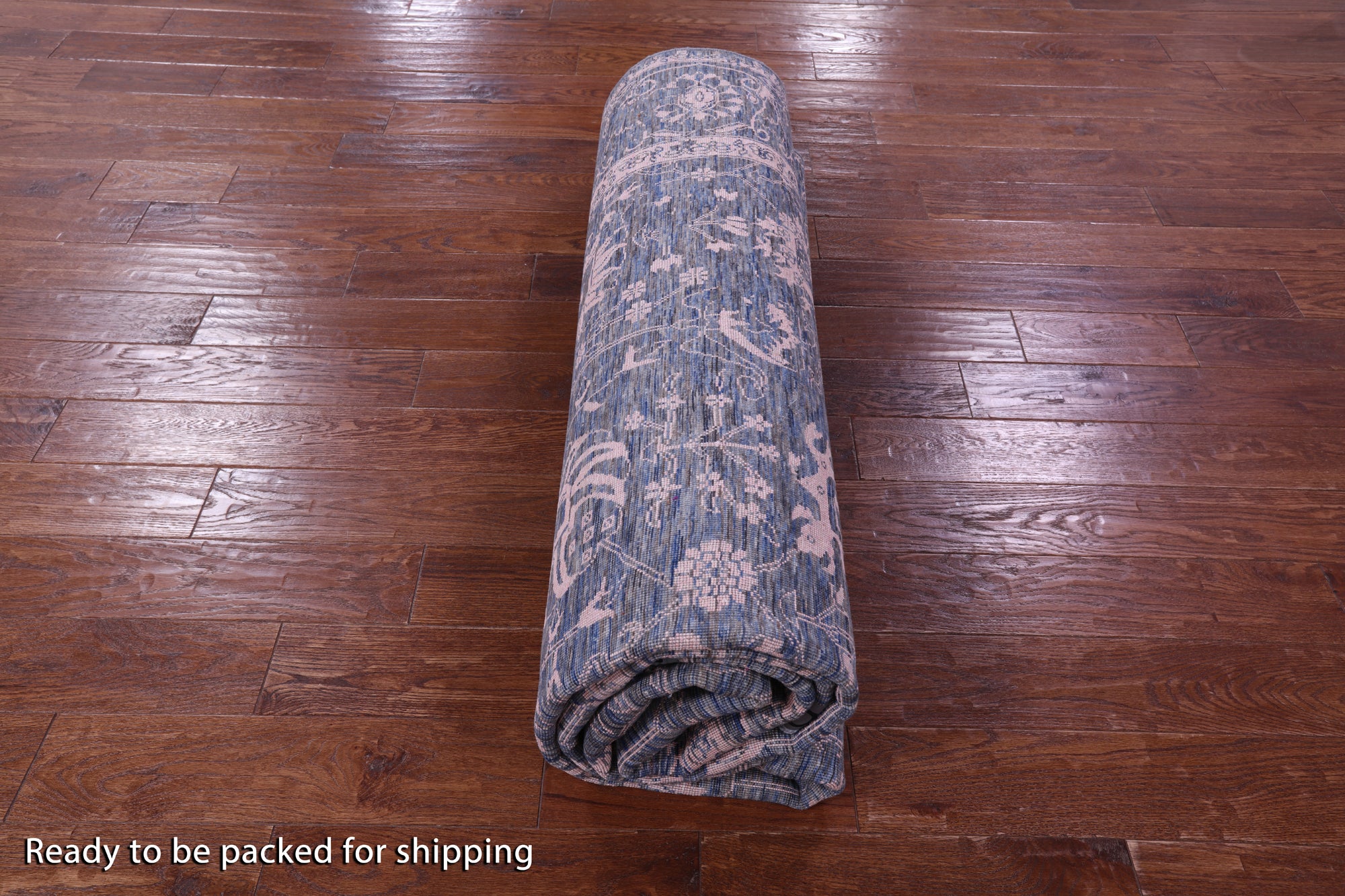 Grey Persian Hand Knotted Wool & Silk Rug - 8' 1" X 10' 2" - Golden Nile