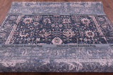 Grey Persian Hand Knotted Wool & Silk Rug - 8' 1" X 10' 2" - Golden Nile