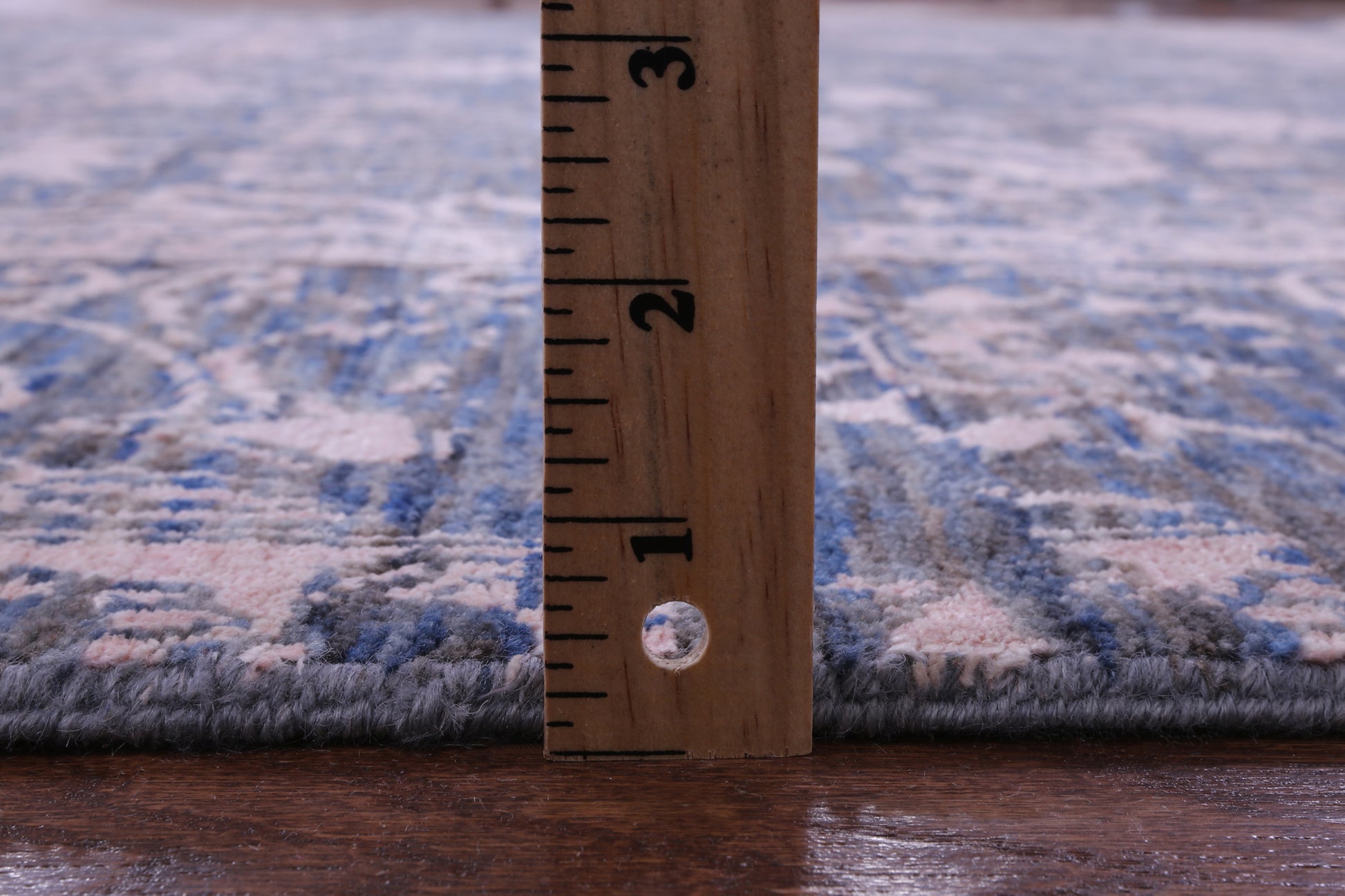 Grey Persian Hand Knotted Wool & Silk Rug - 8' 1" X 10' 2" - Golden Nile