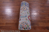 Grey Persian Hand Knotted Wool & Silk Rug - 8' 2" X 10' 2" - Golden Nile
