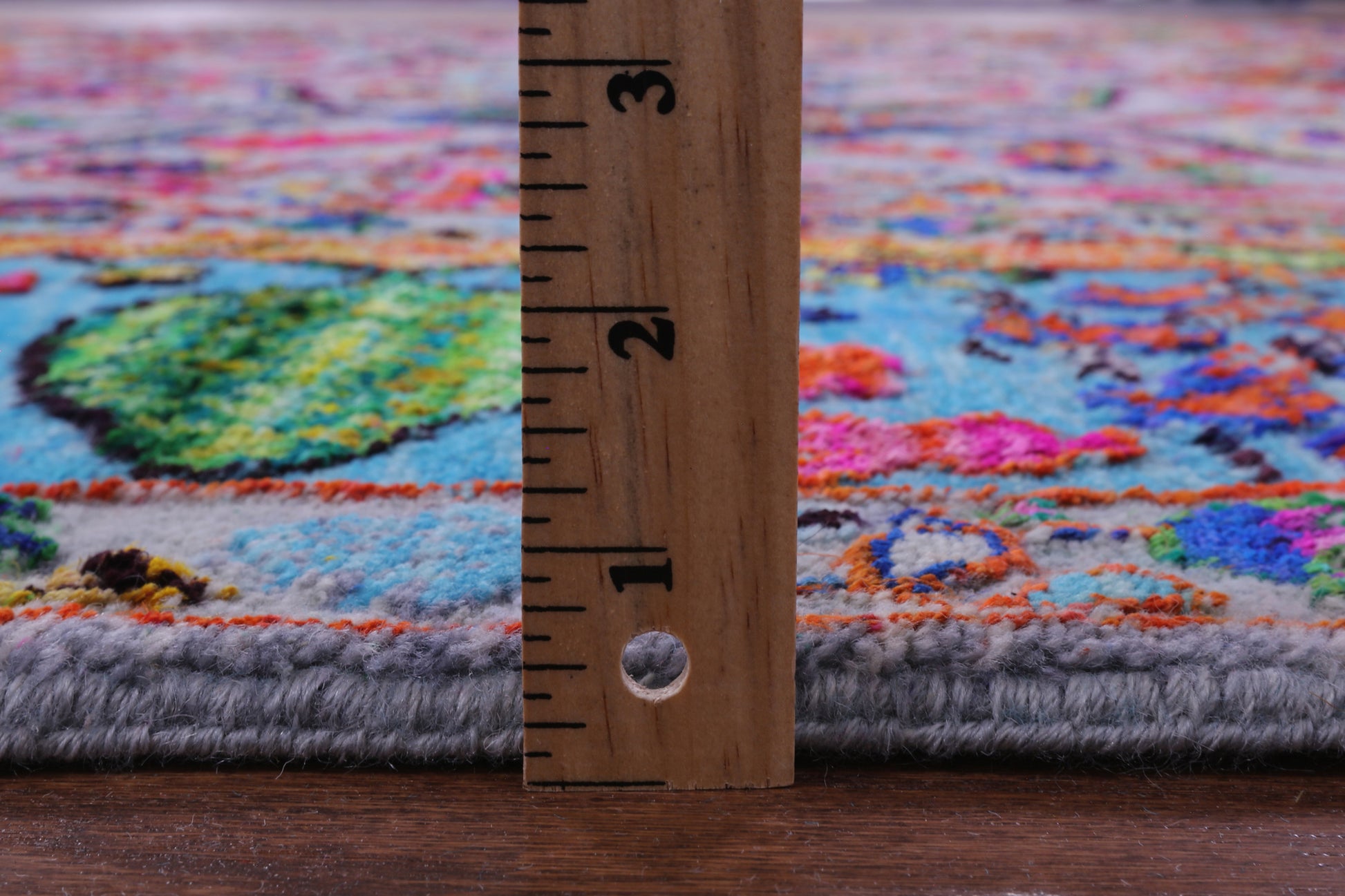 Grey Persian Tabriz Hand Knotted Wool & Silk Rug - 8' 1" X 10' 1" - Golden Nile