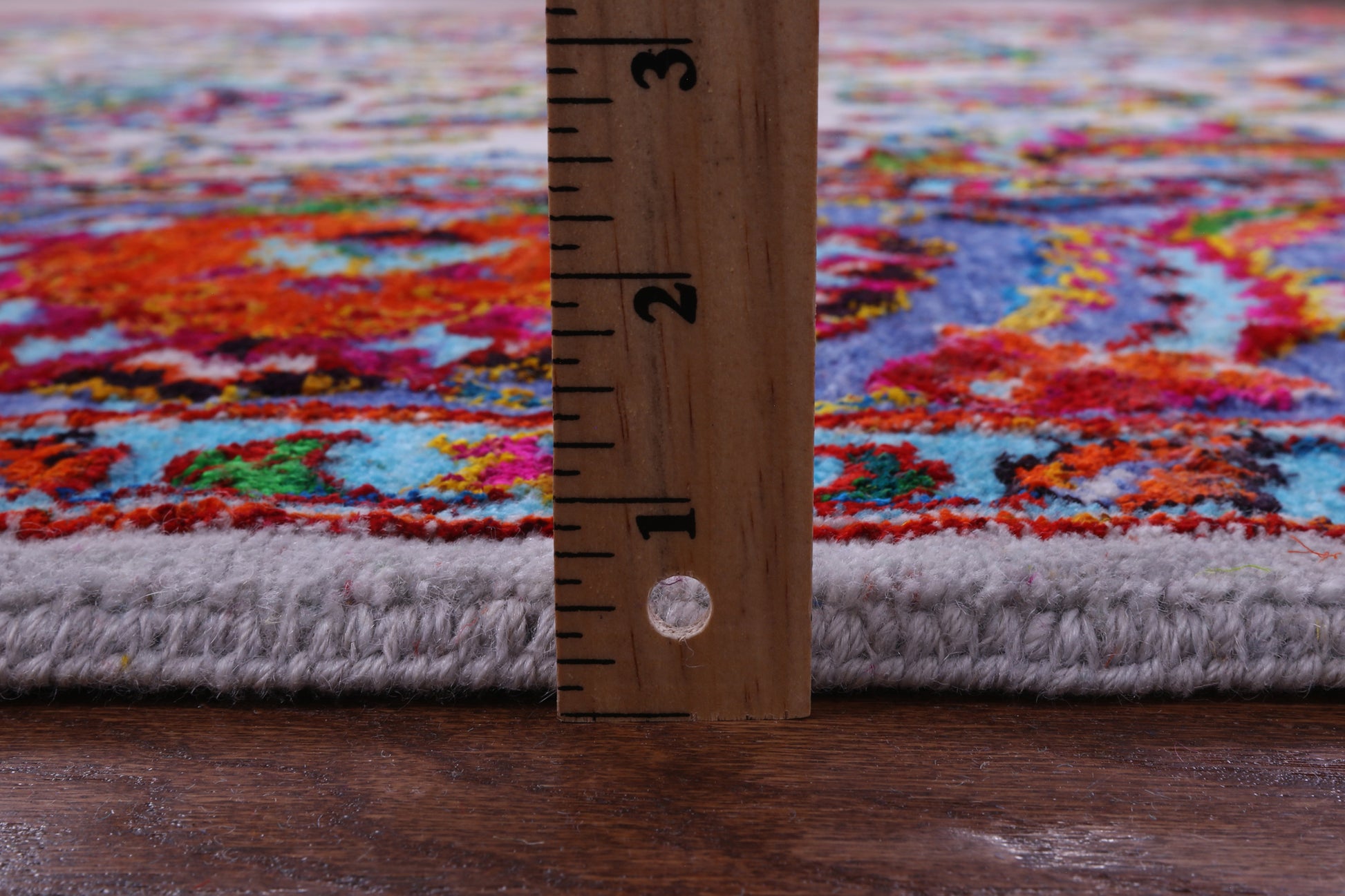 Grey Persian Hand Knotted Wool & Silk Rug - 8' 2" X 10' 0" - Golden Nile