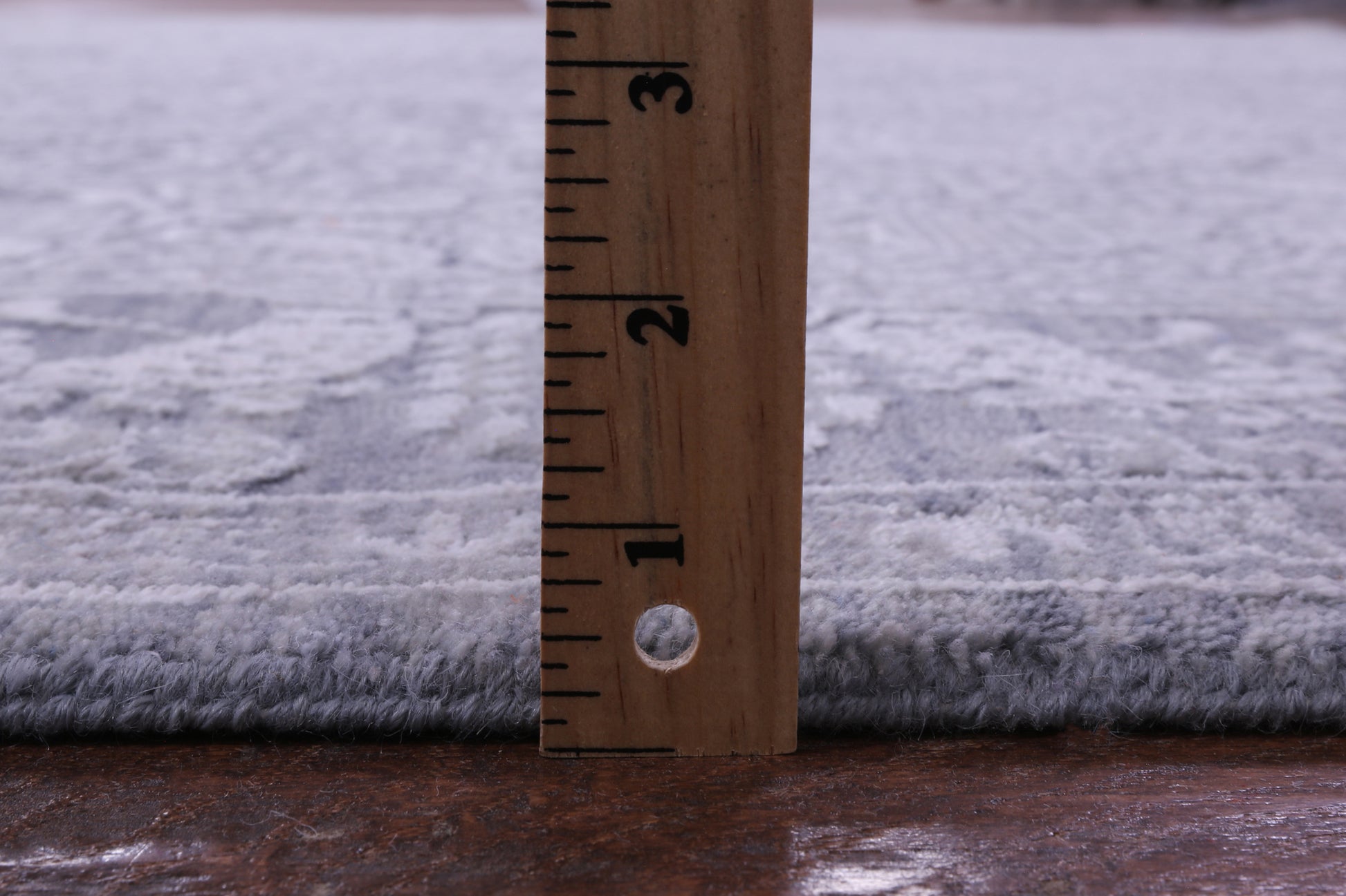 Grey Persian Hand Knotted Wool & Silk Rug - 8' 11" X 12' 1" - Golden Nile