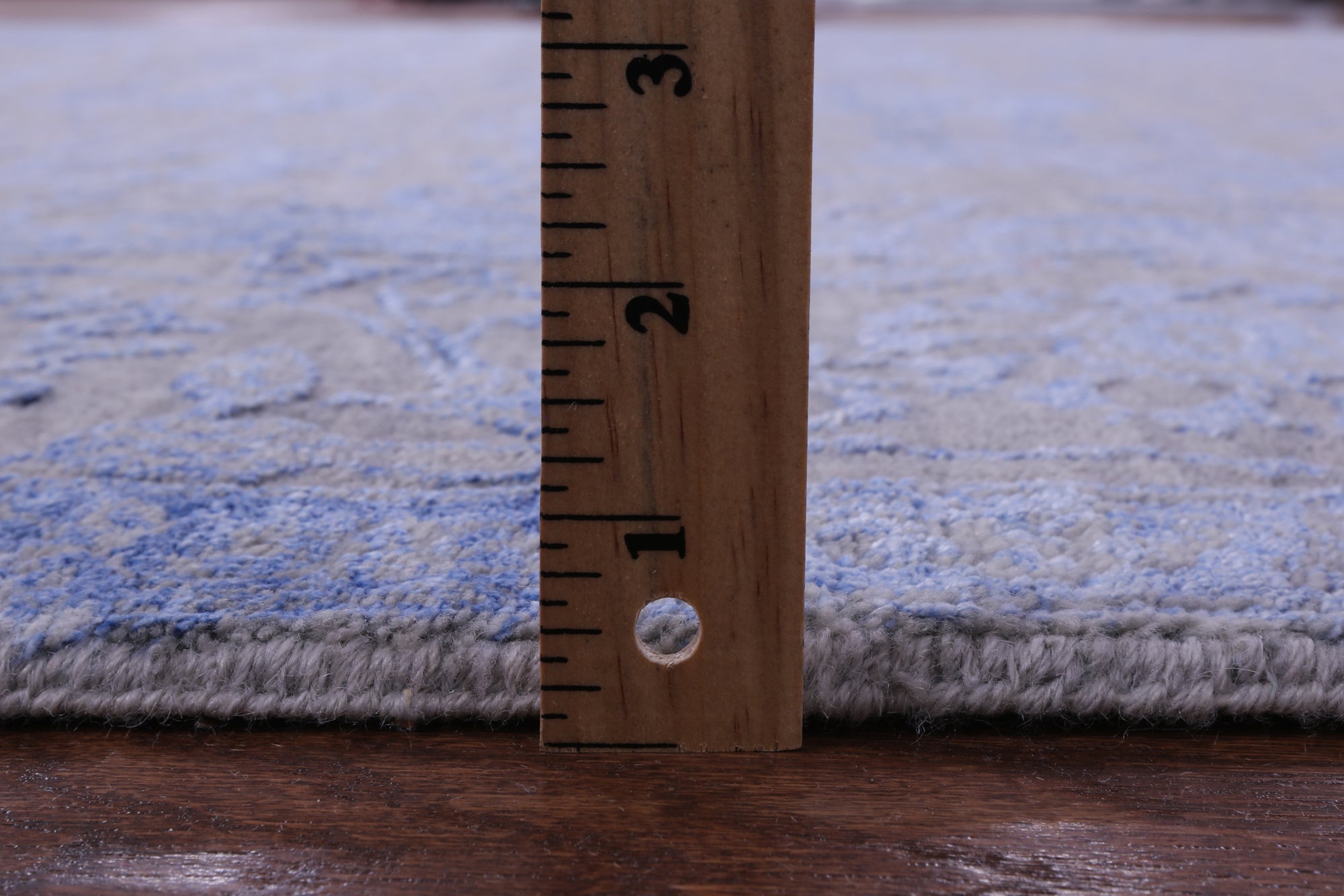 Grey Persian Hand Knotted Wool & Silk Rug - 8' 2" X 10' 0" - Golden Nile